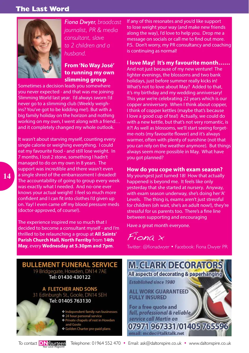 DN14 Magazine — May 2025 — Page 14 of 16