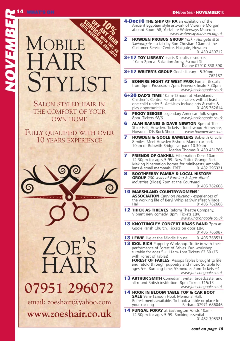 DNfourteen Magazine — November 2010 — Page 14 of 32