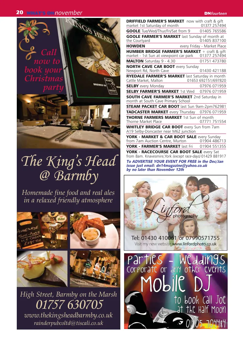 DNfourteen Magazine — November 2010 — Page 20 of 32