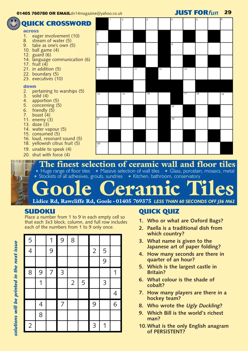 DNfourteen Magazine — November 2010 — Page 29 of 32