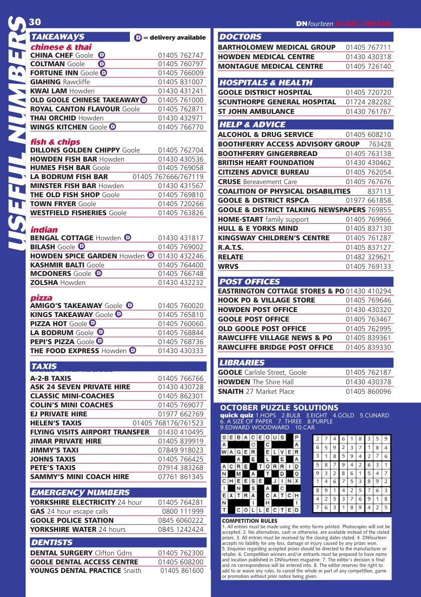 DNfourteen Magazine — November 2010 — Page 30 of 32