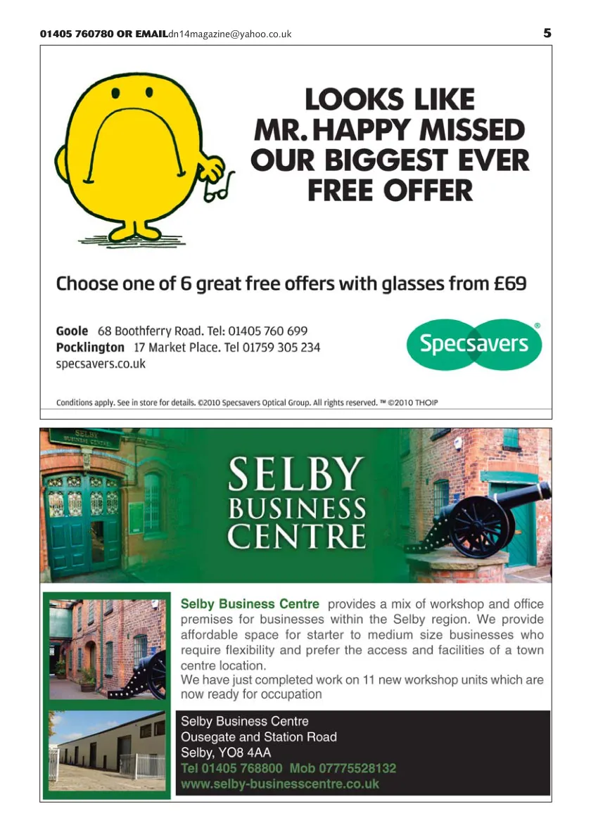 DNfourteen Magazine — November 2010 — Page 5 of 32