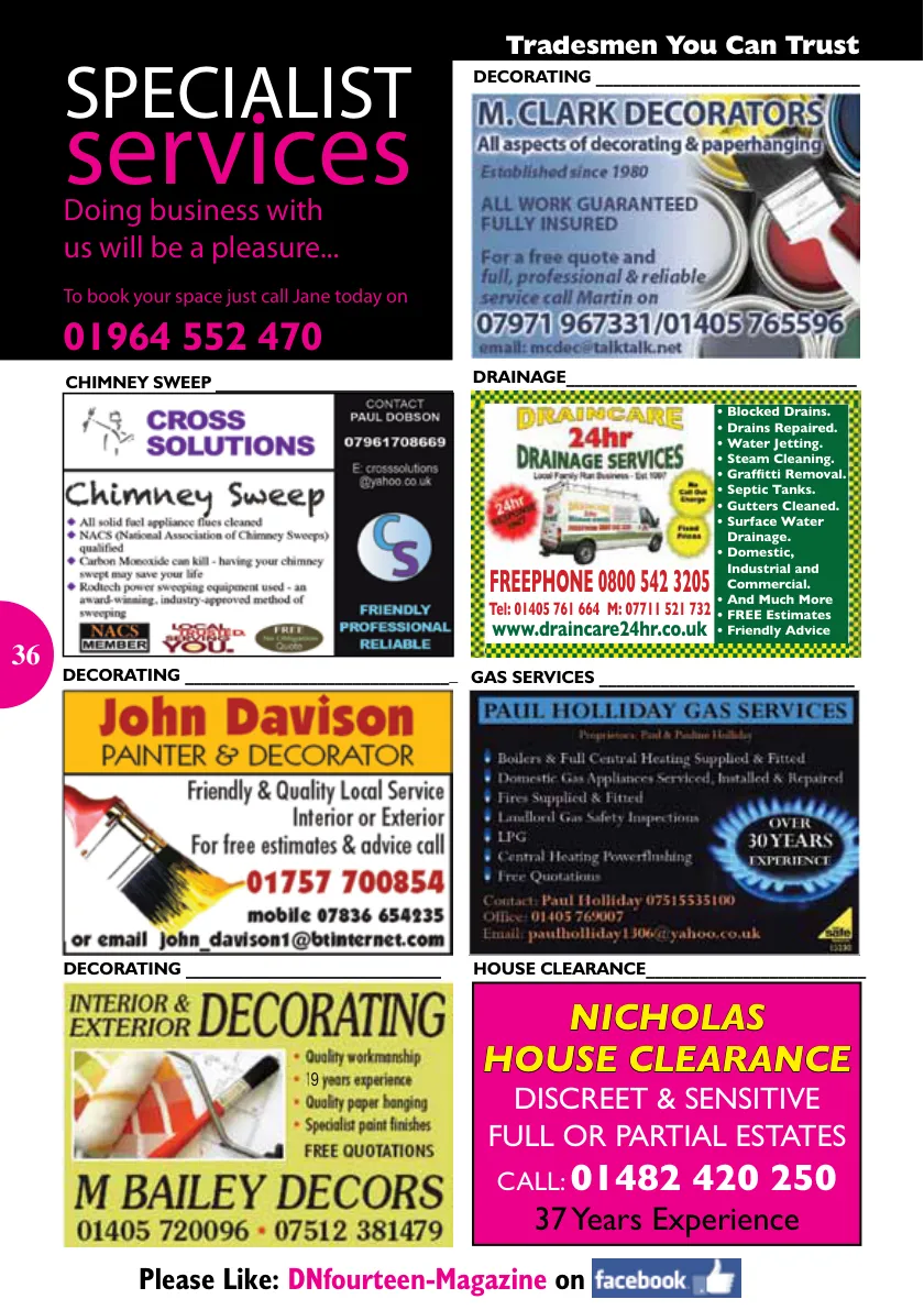 DNfourteen Magazine — November 2015 — Page 36 of 40