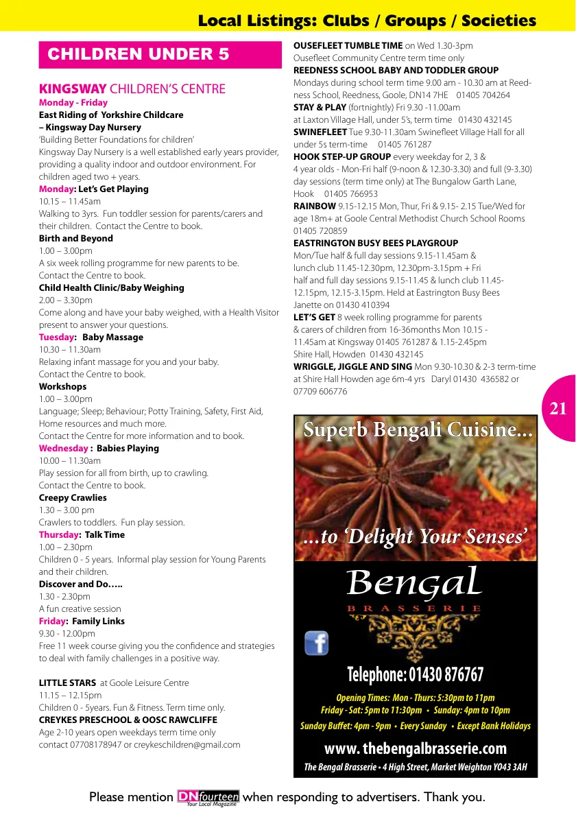 DNfourteen Magazine — November 2018 — Page 21 of 32