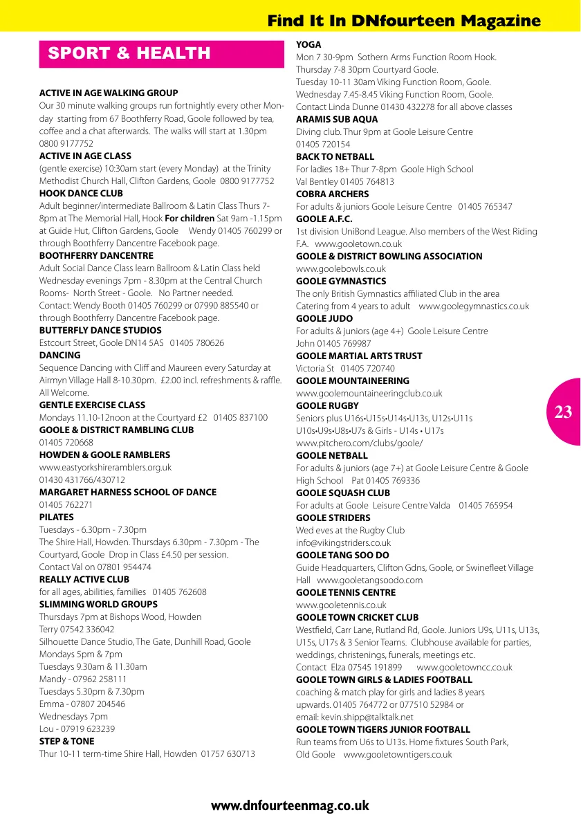 DNfourteen Magazine — November 2018 — Page 23 of 32