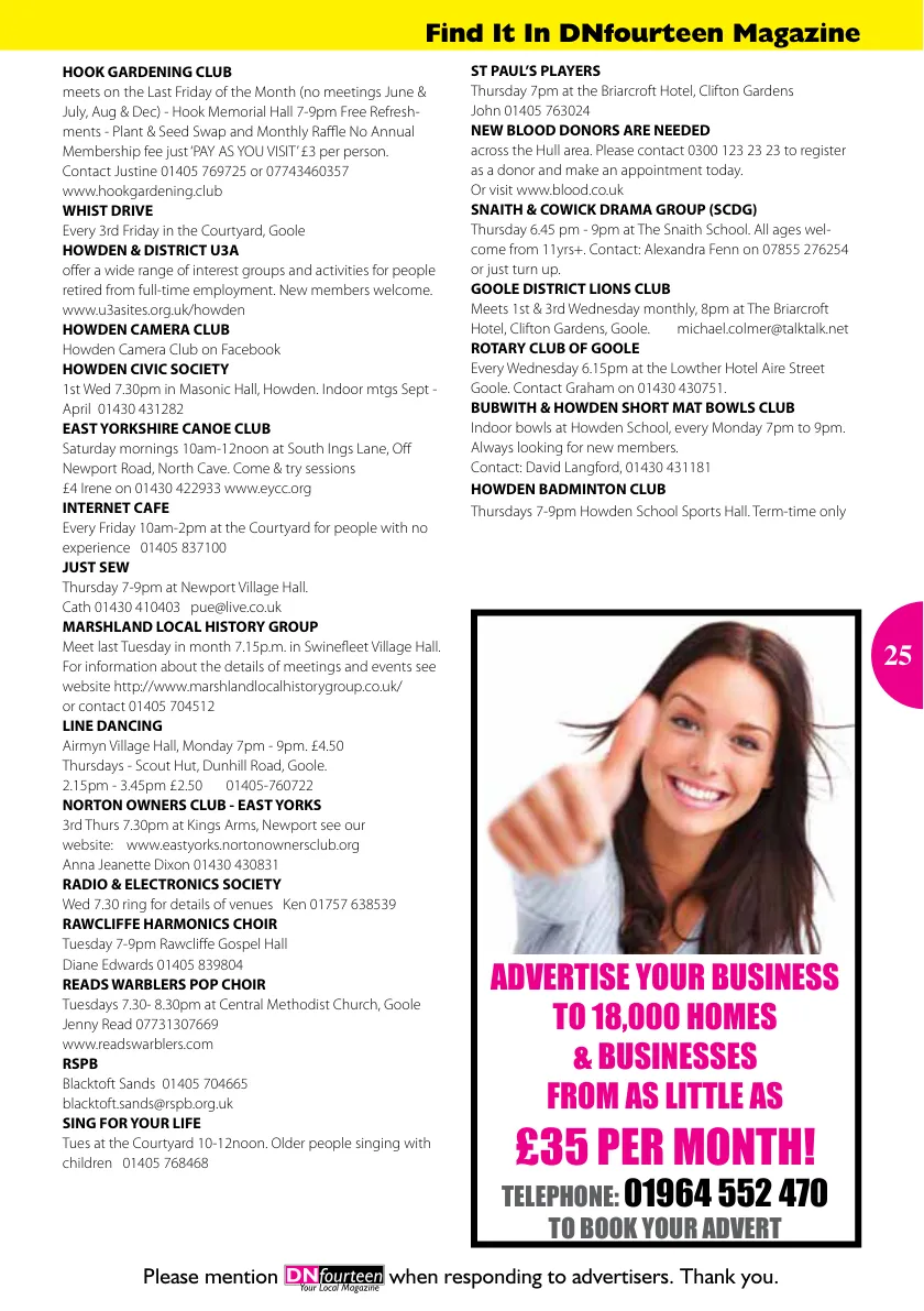 DNfourteen Magazine — November 2018 — Page 25 of 32