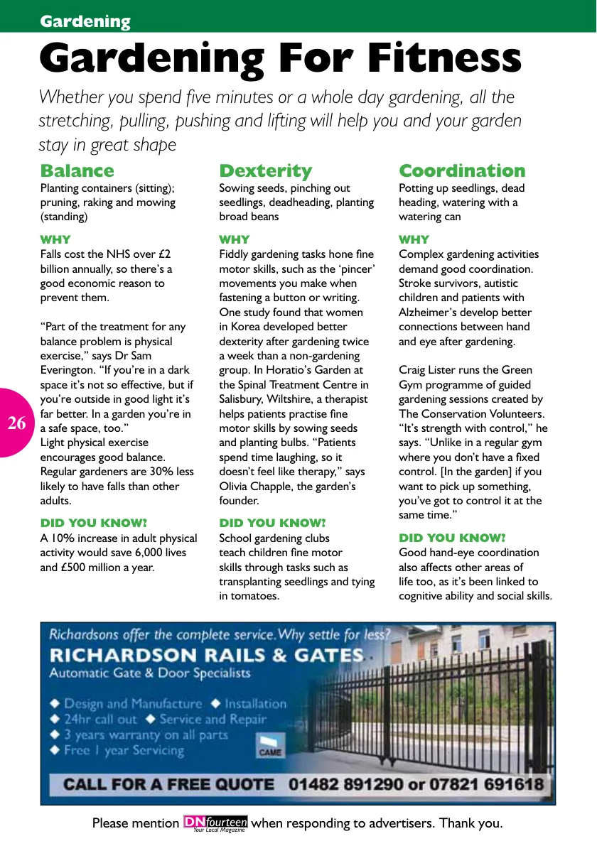 DNfourteen Magazine — November 2018 — Page 26 of 32