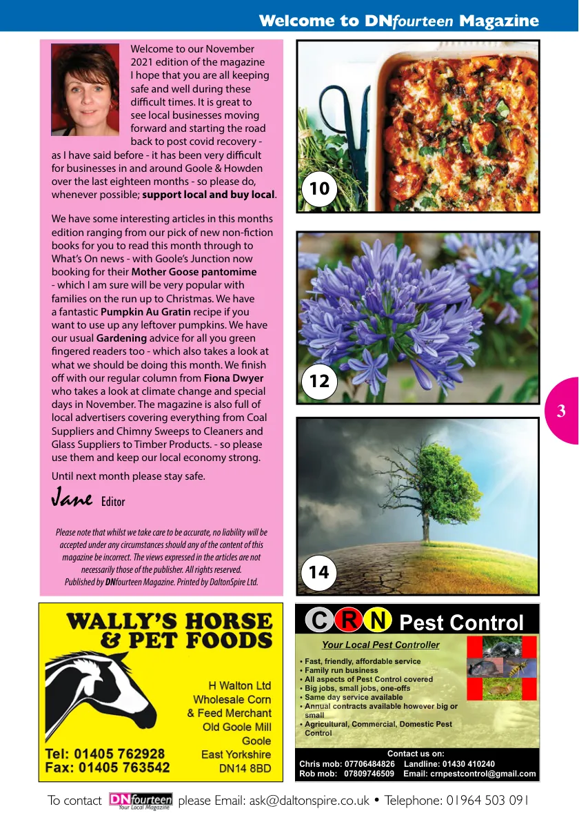 DN14 Magazine — November 2021 (Issue 140) — Page 3 of 16