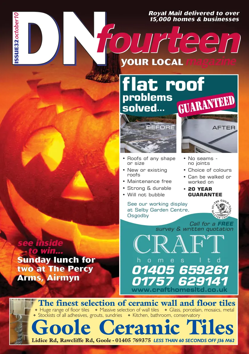 DNfourteen Magazine — October 2010 — Page 1 of 32