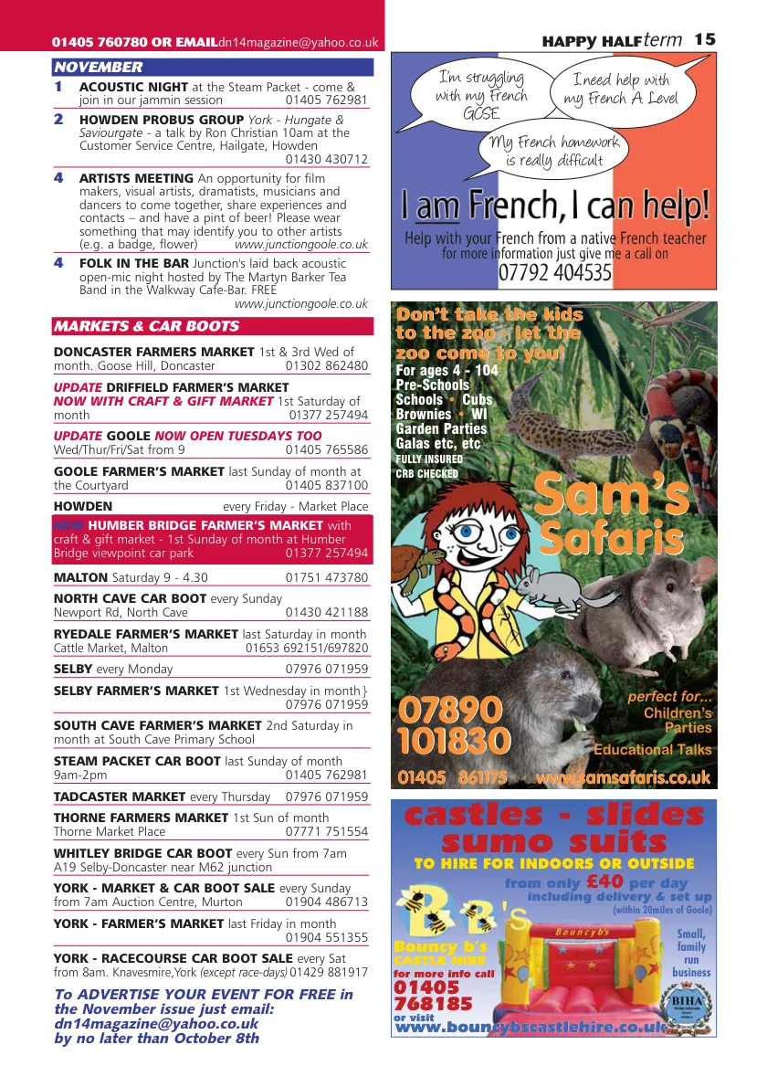 DNfourteen Magazine — October 2010 — Page 15 of 32