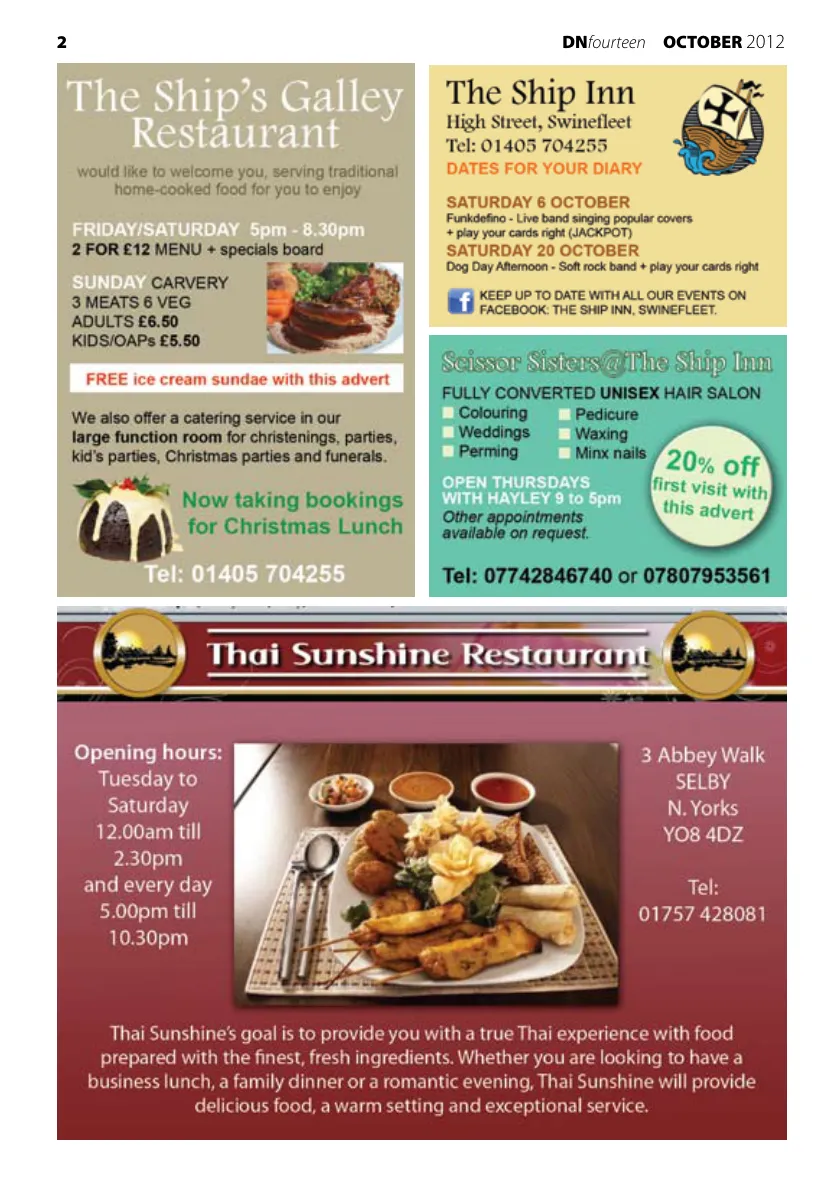 DNfourteen Magazine — October 2012 — Page 2 of 40