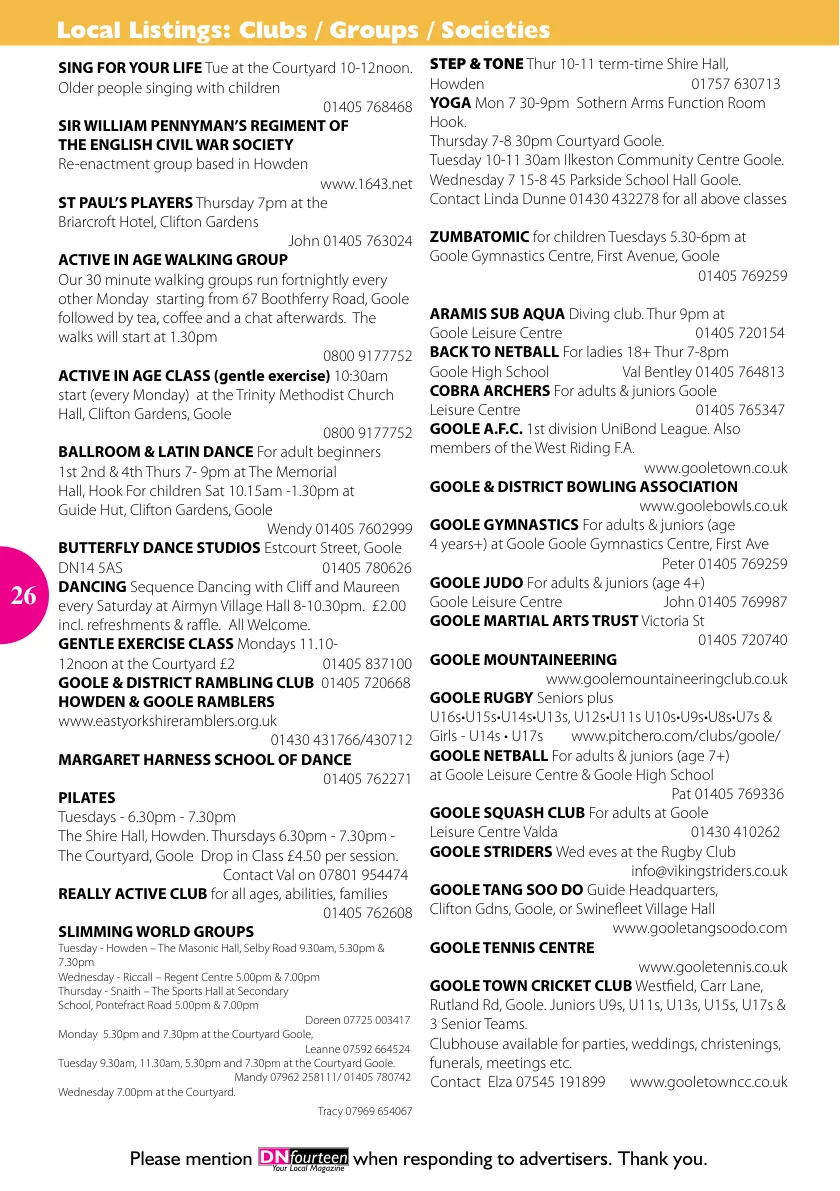 DNfourteen Magazine — October 2015 — Page 26 of 40