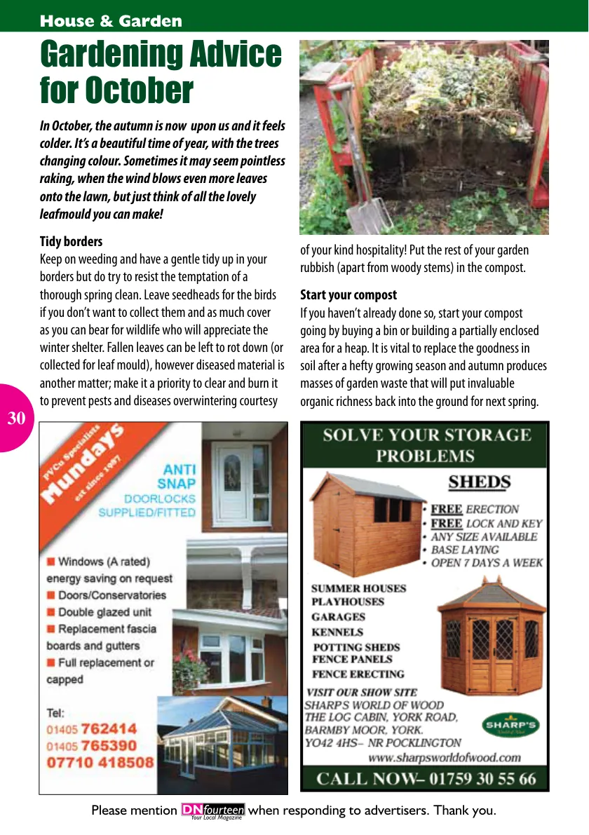 DNfourteen Magazine — October 2015 — Page 30 of 40