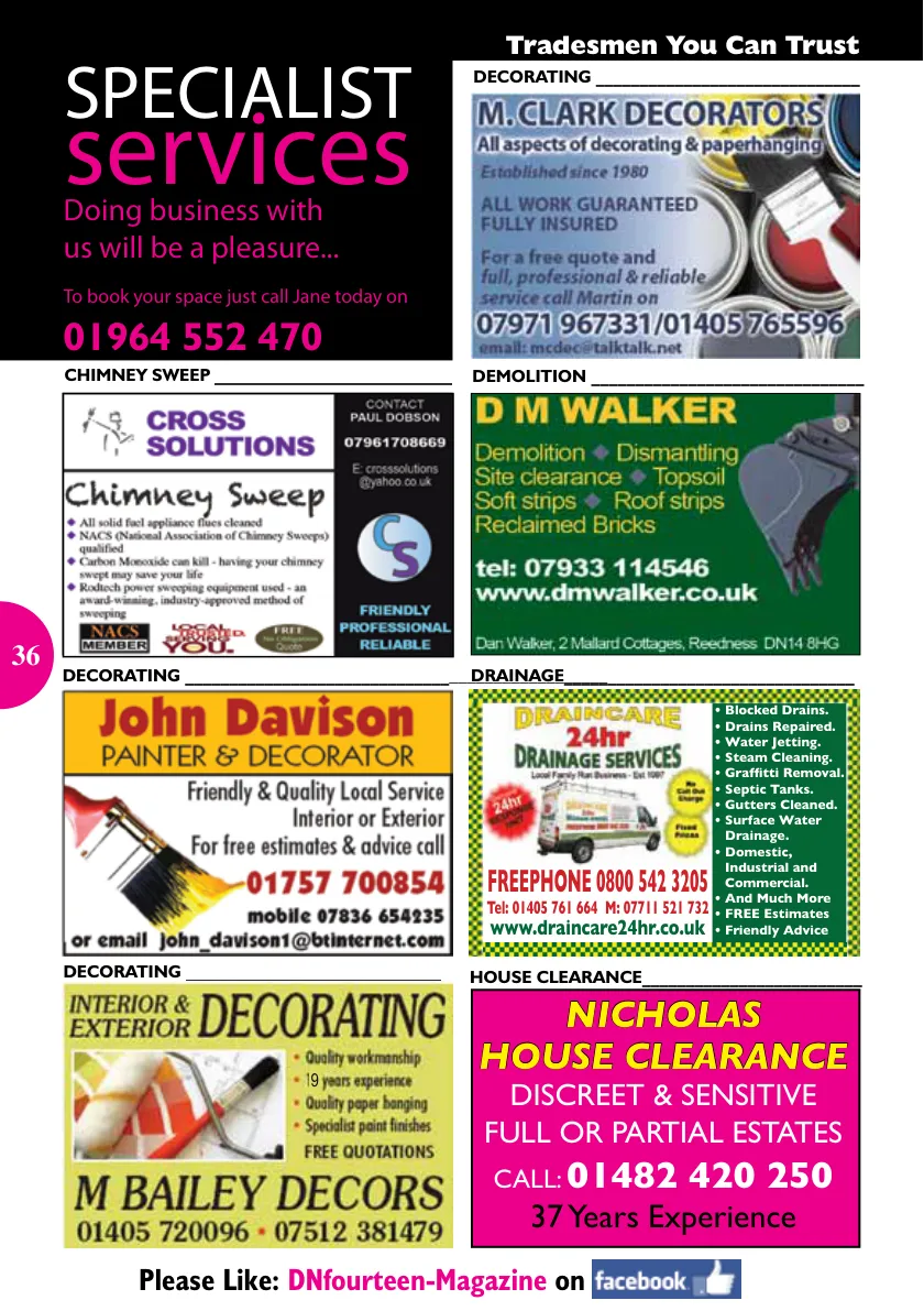 DNfourteen Magazine — October 2015 — Page 36 of 40