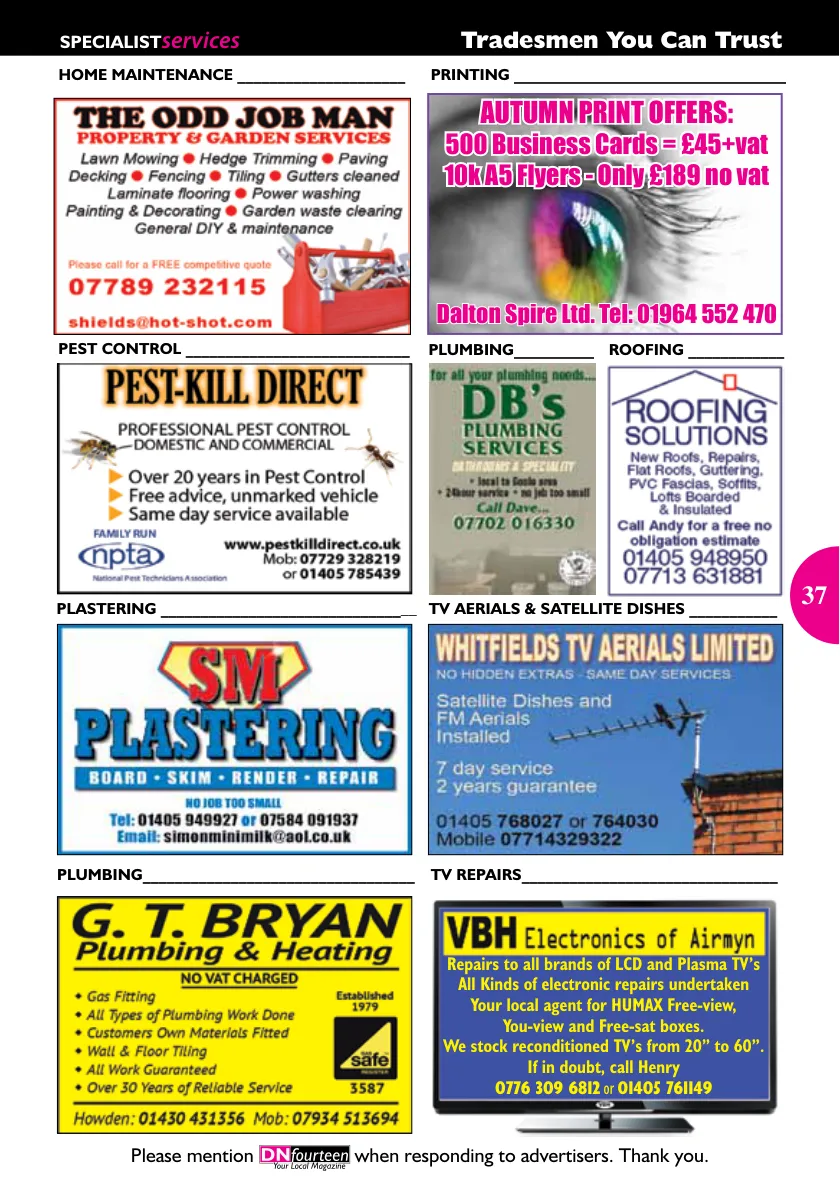 DNfourteen Magazine — October 2015 — Page 37 of 40