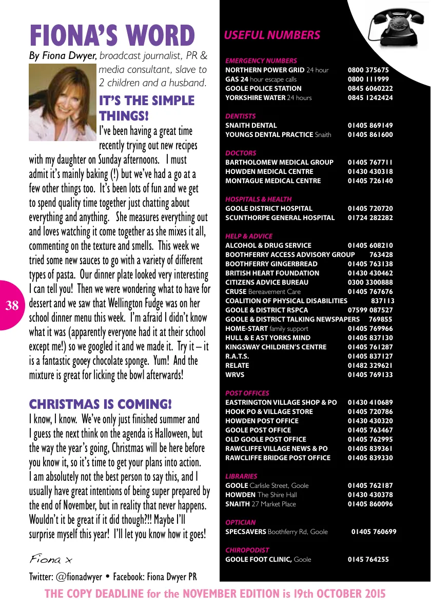 DNfourteen Magazine — October 2015 — Page 38 of 40