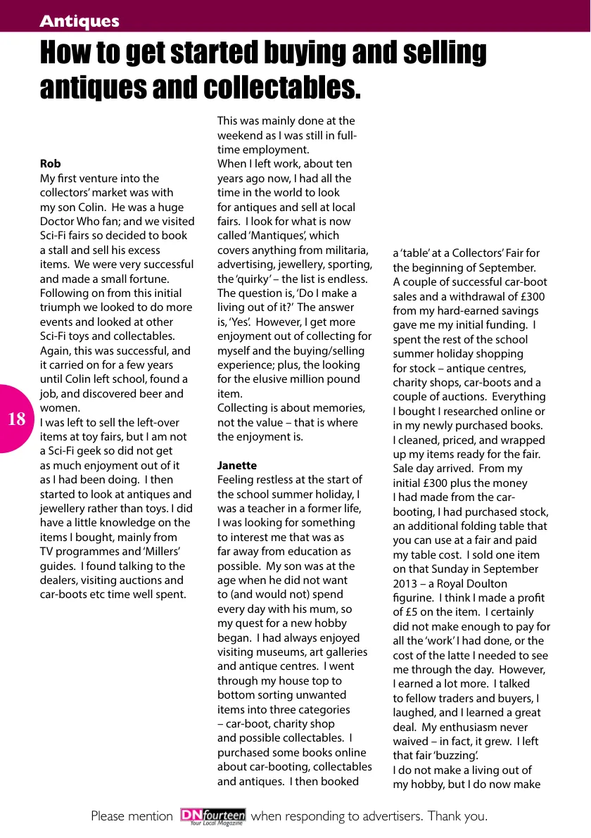 DN14 Magazine — October 2021 (Issue 139) — Page 18 of 32