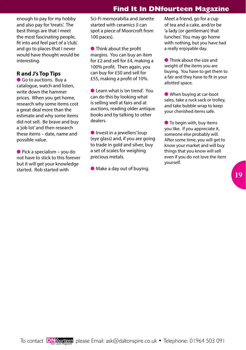 DN14 Magazine — October 2021 (Issue 139) — Page 19 of 32