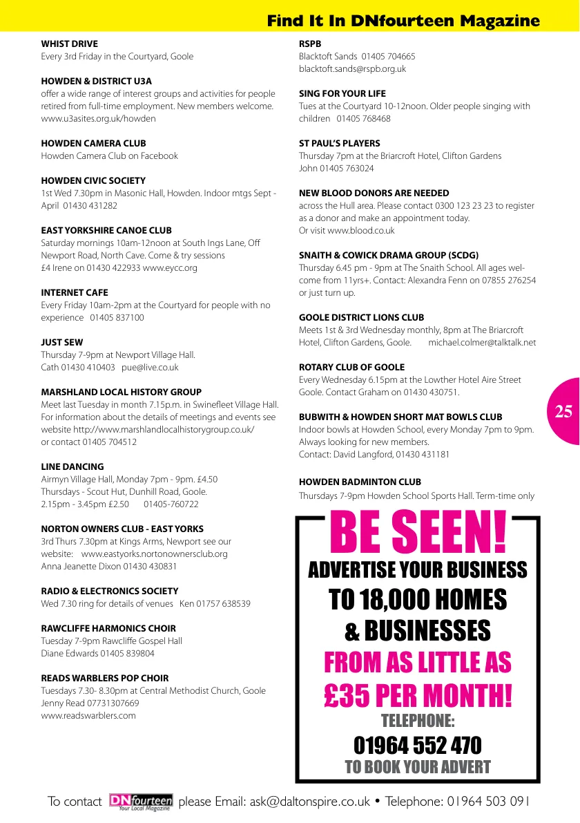 DN14 Magazine — October 2021 (Issue 139) — Page 25 of 32