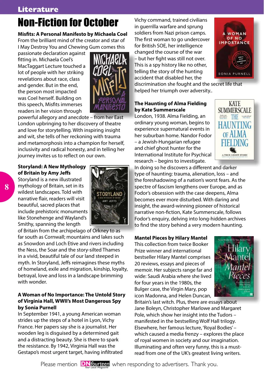 DN14 Magazine — October 2021 (Issue 139) — Page 8 of 32