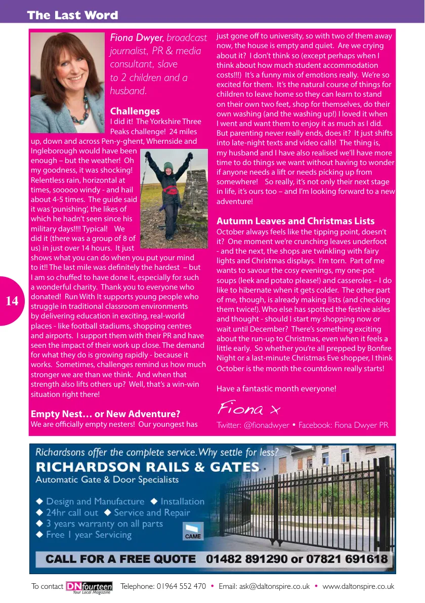 DN14 Magazine — October 2025 — Page 14 of 16