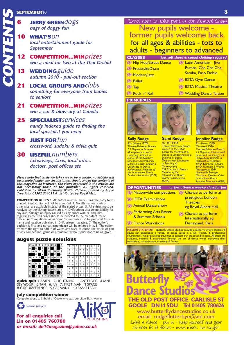 DNfourteen Magazine — September 2010 — Page 3 of 32