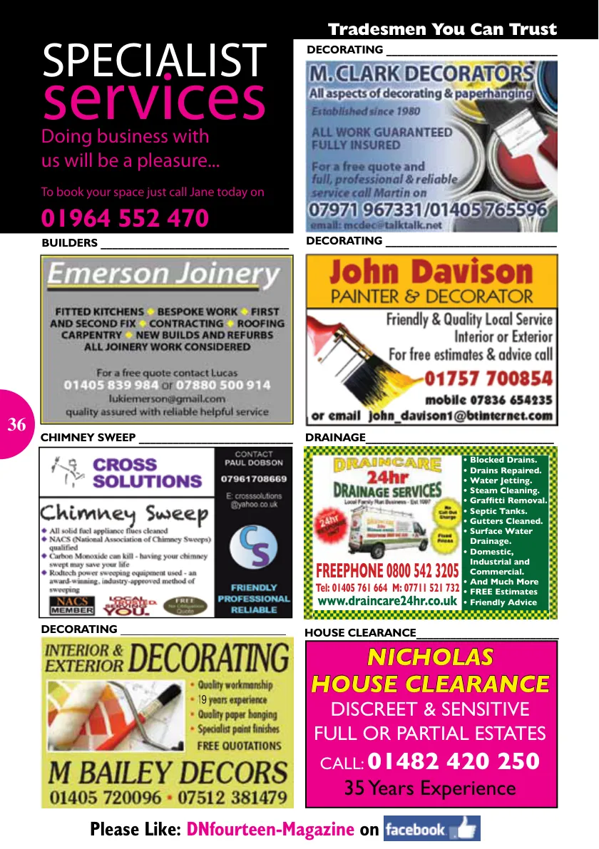 DNfourteen Magazine — September 2015 — Page 36 of 40