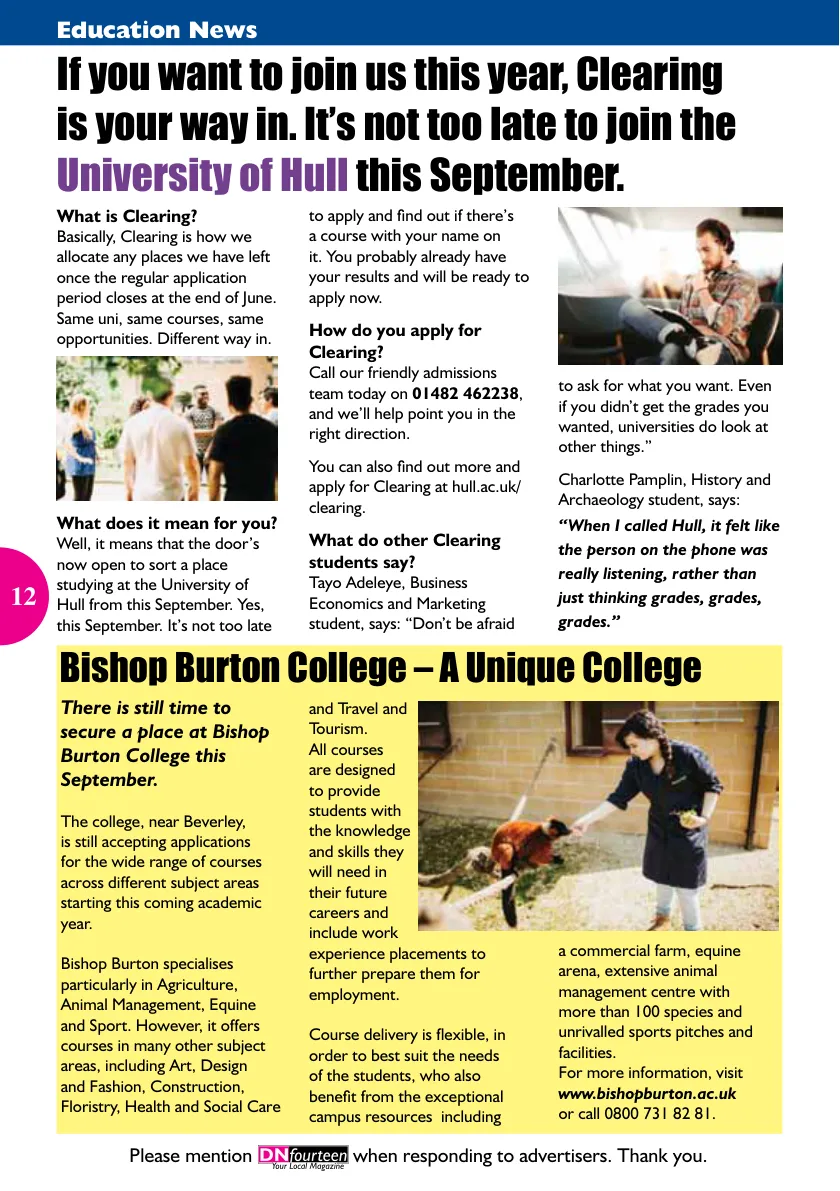 DNfourteen Magazine — September 2018 — Page 12 of 32