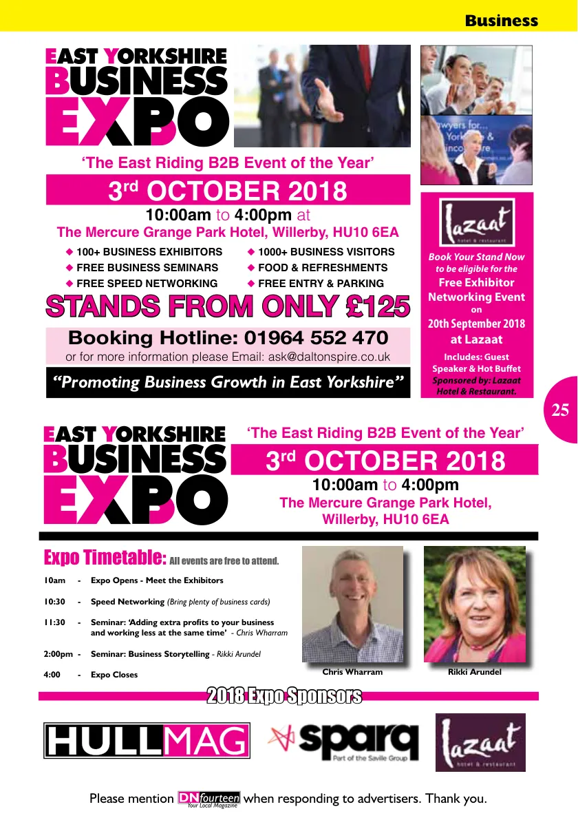 DNfourteen Magazine — September 2018 — Page 25 of 32