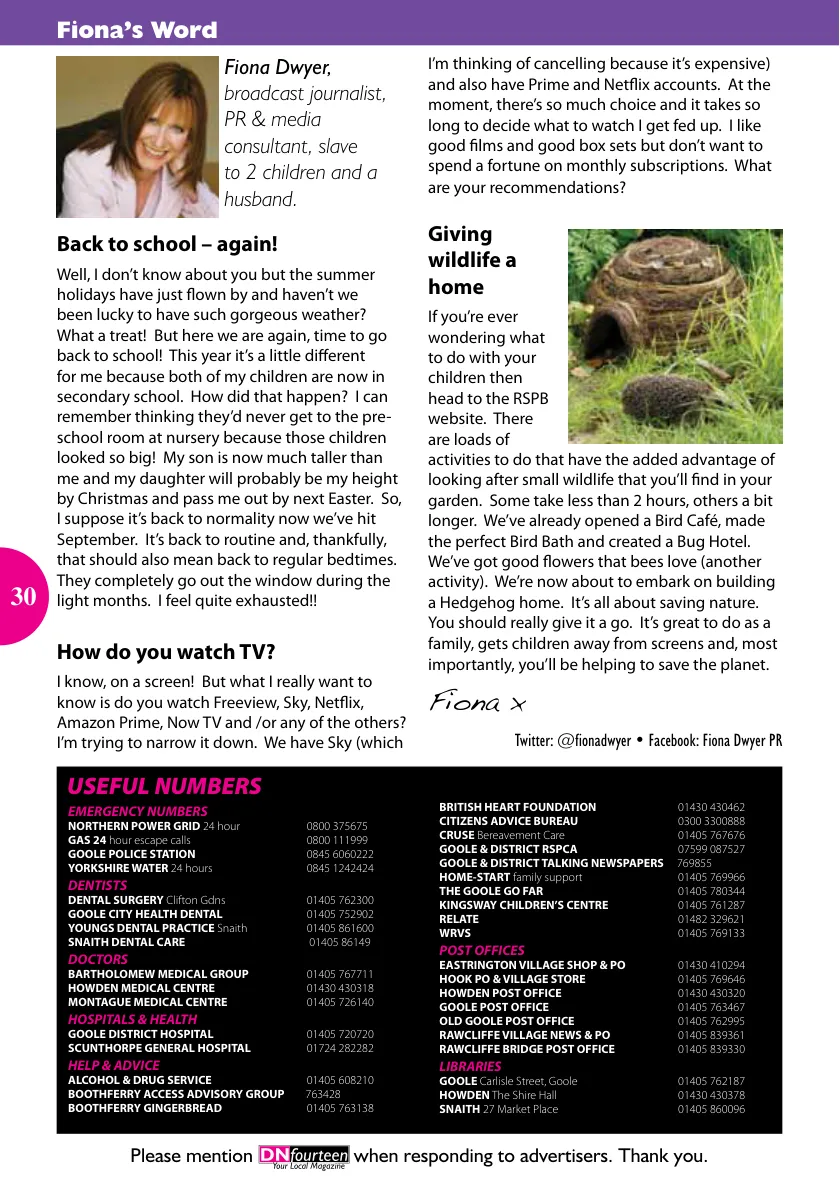 DNfourteen Magazine — September 2018 — Page 30 of 32