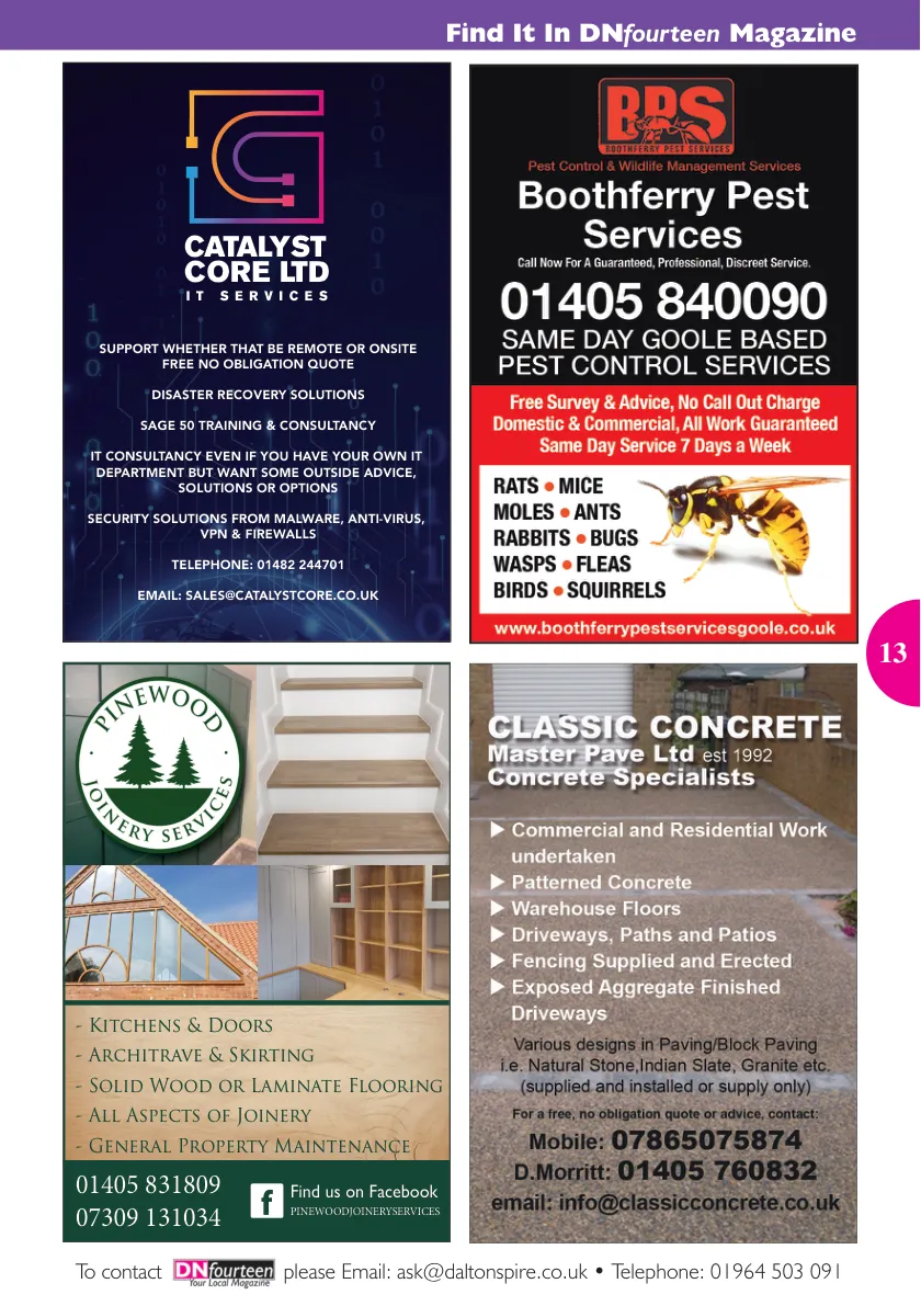 DN14 Magazine — September 2021 (Issue 138) — Page 13 of 24