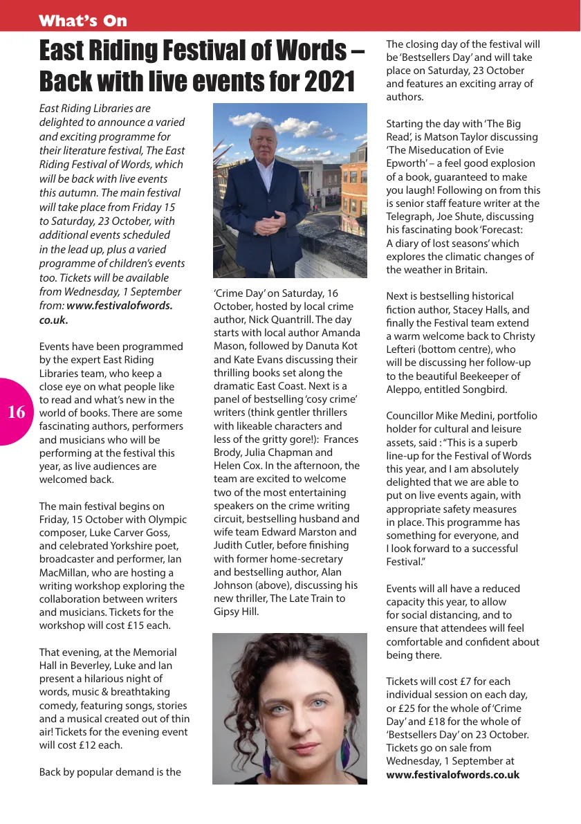 DN14 Magazine — September 2021 (Issue 138) — Page 16 of 24