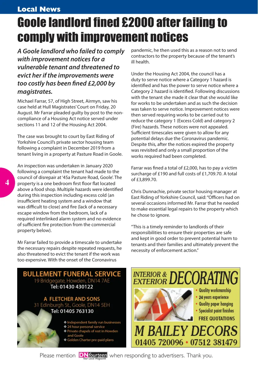 DN14 Magazine — September 2021 (Issue 138) — Page 4 of 24