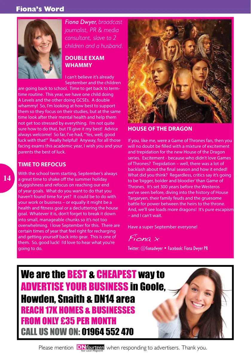 DNfourteen Magazine — September 2022 — Page 14 of 16