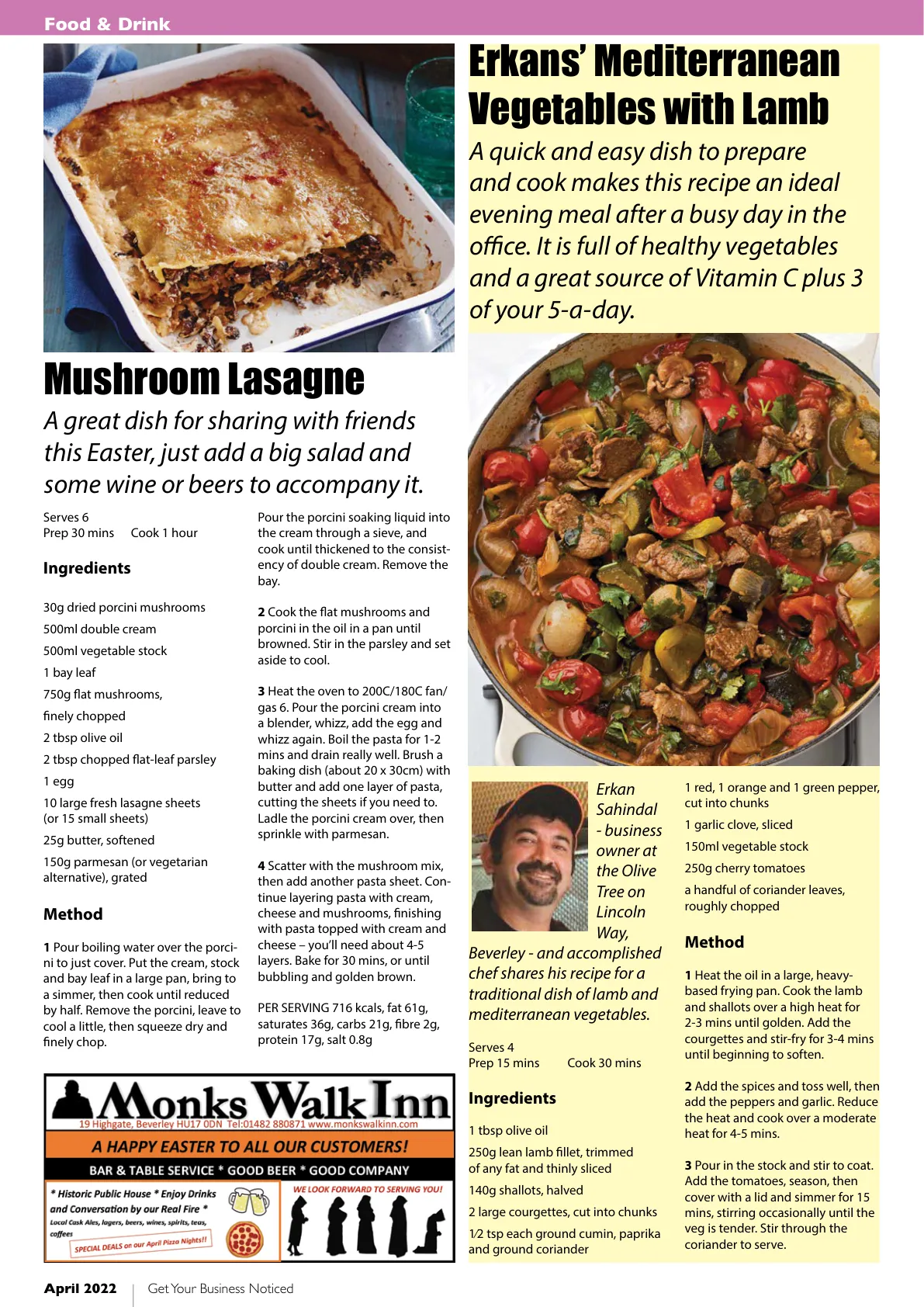 East Riding Magazine — April 2022 — Page 18 of 36