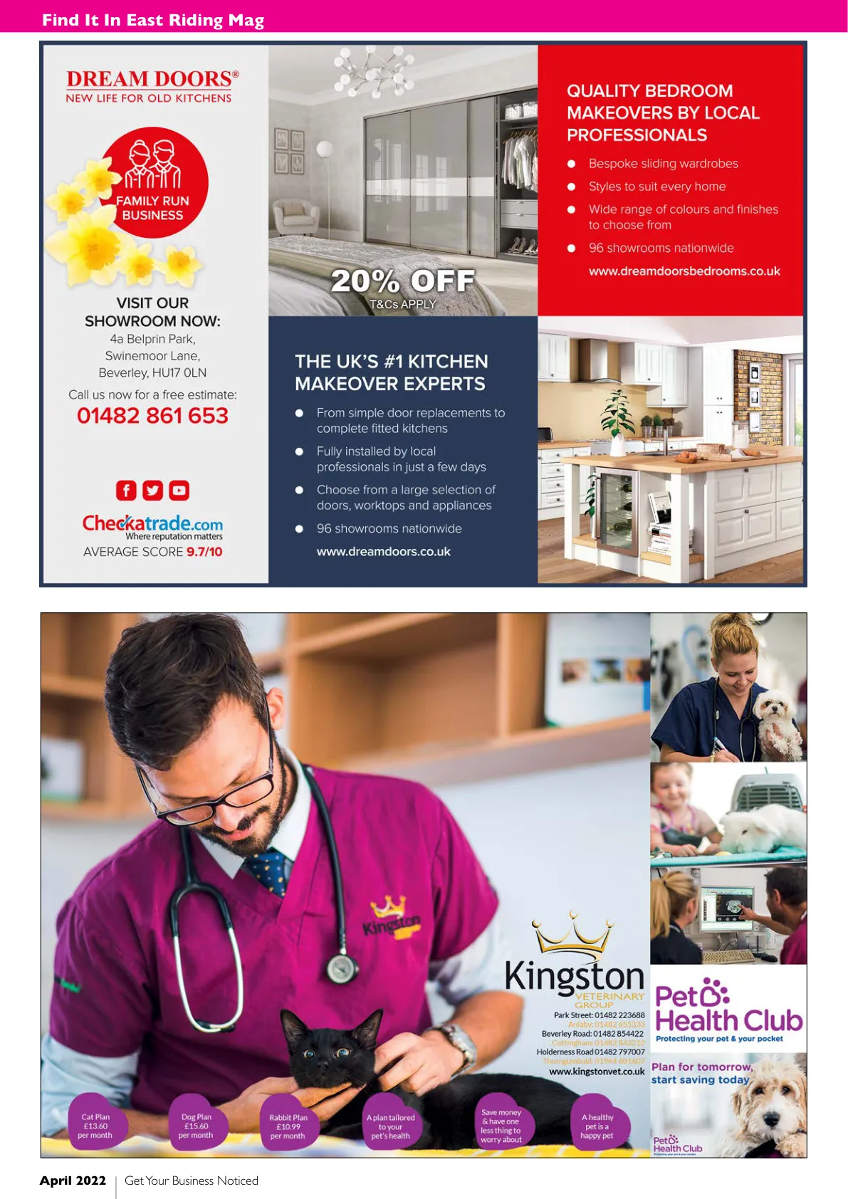 East Riding Magazine — April 2022 — Page 2 of 36