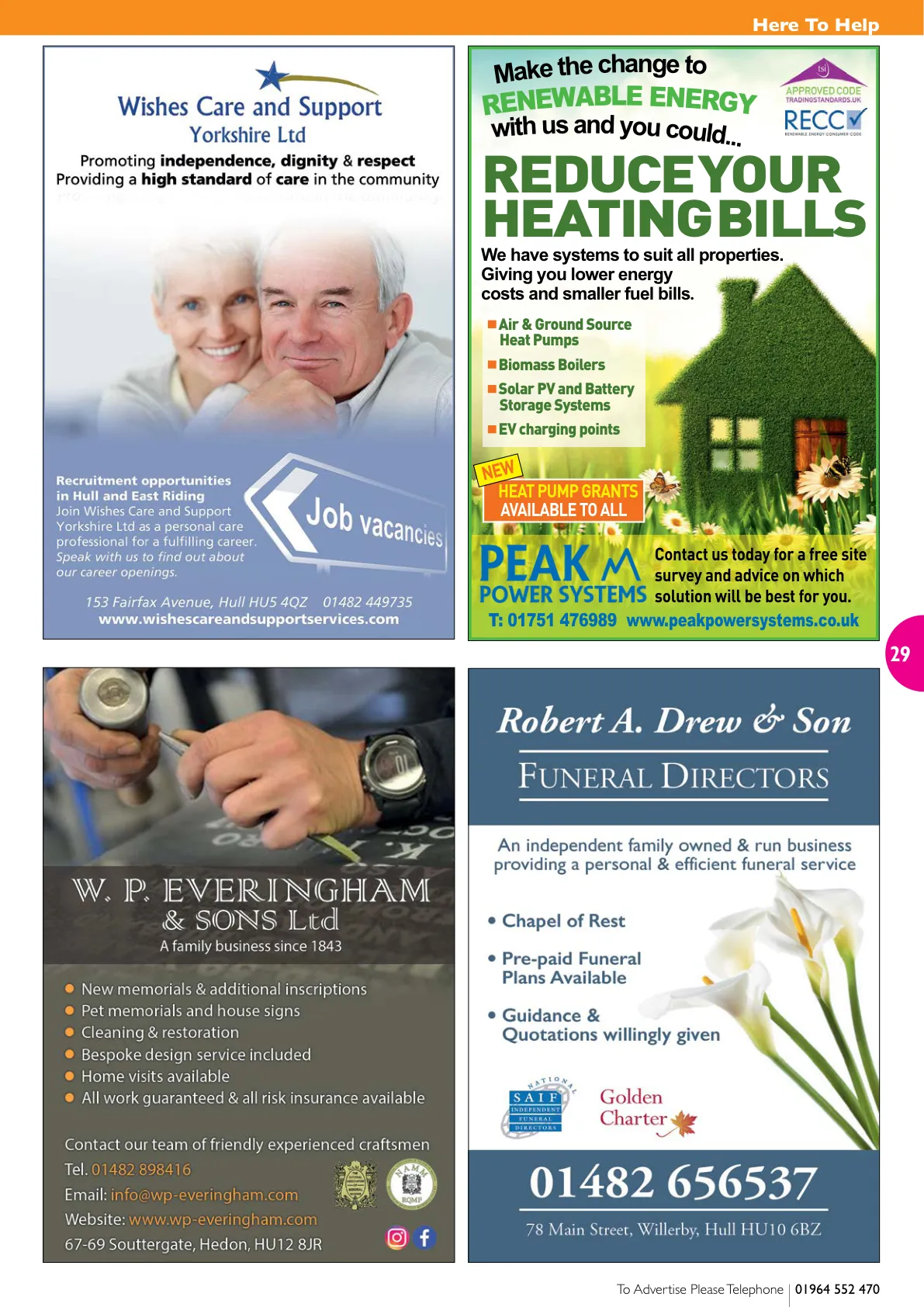 East Riding Magazine — April 2022 — Page 29 of 36