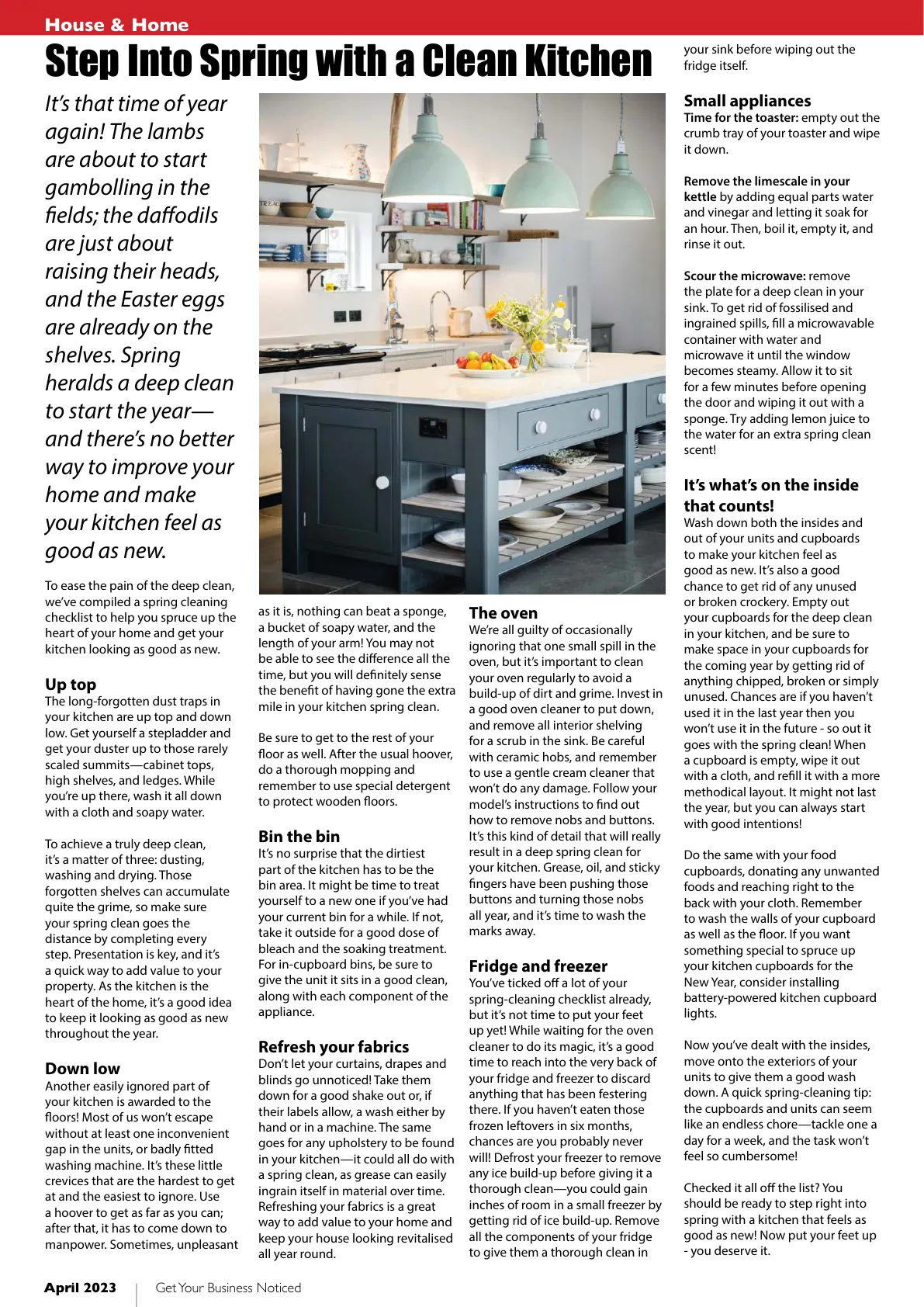 East Riding Magazine — April 2023 — Page 12 of 36