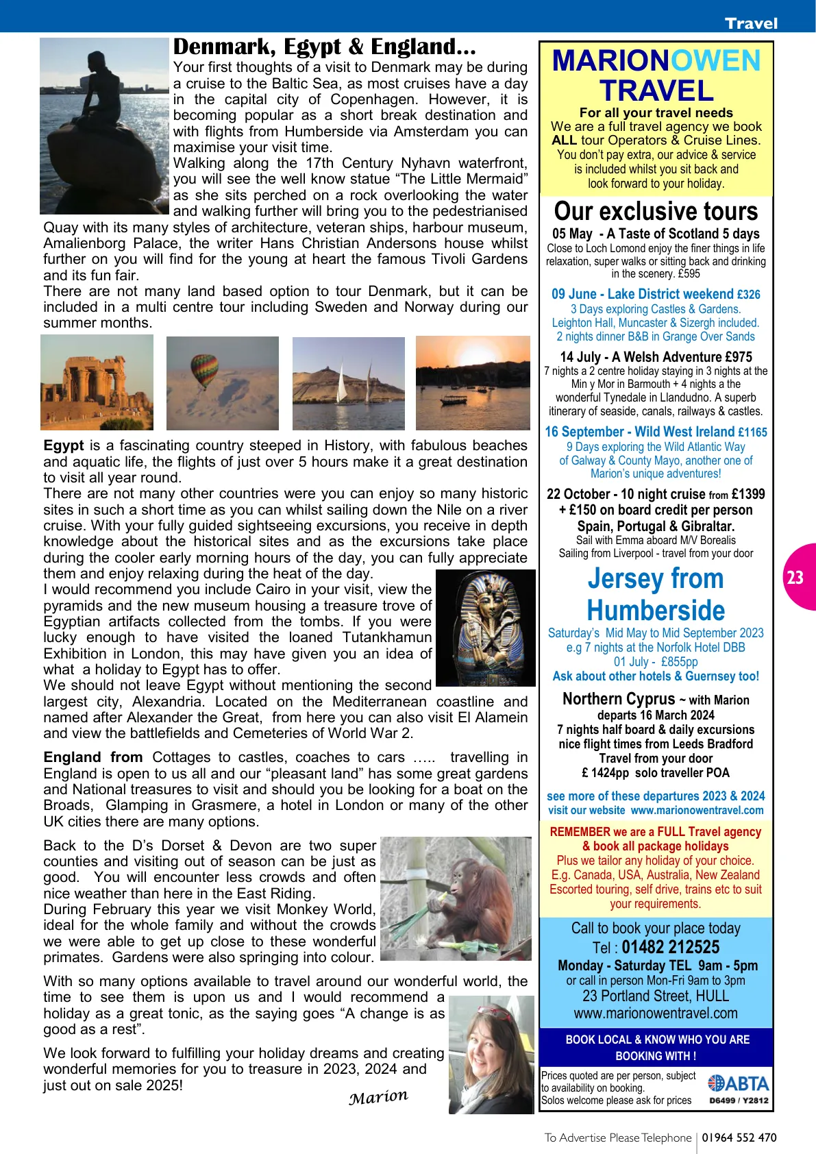 East Riding Magazine — April 2023 — Page 23 of 36