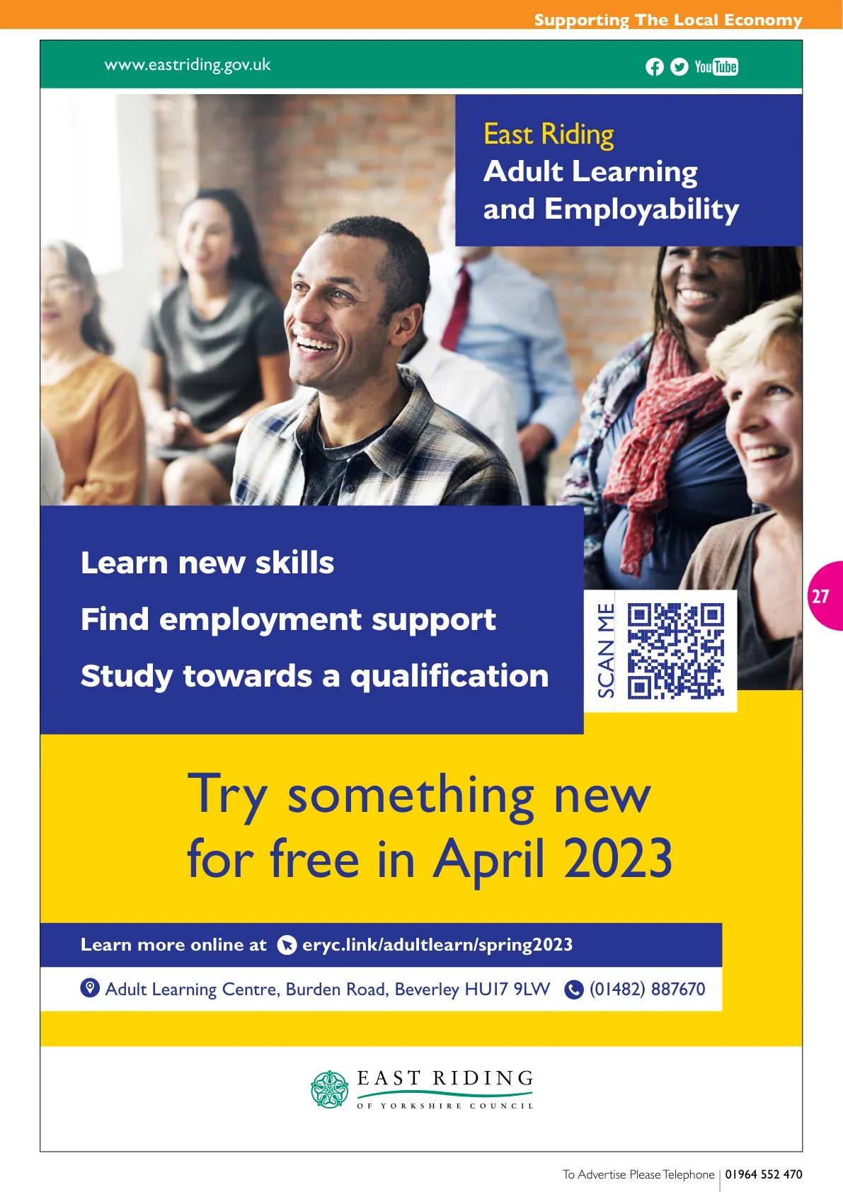 East Riding Magazine — April 2023 — Page 27 of 36