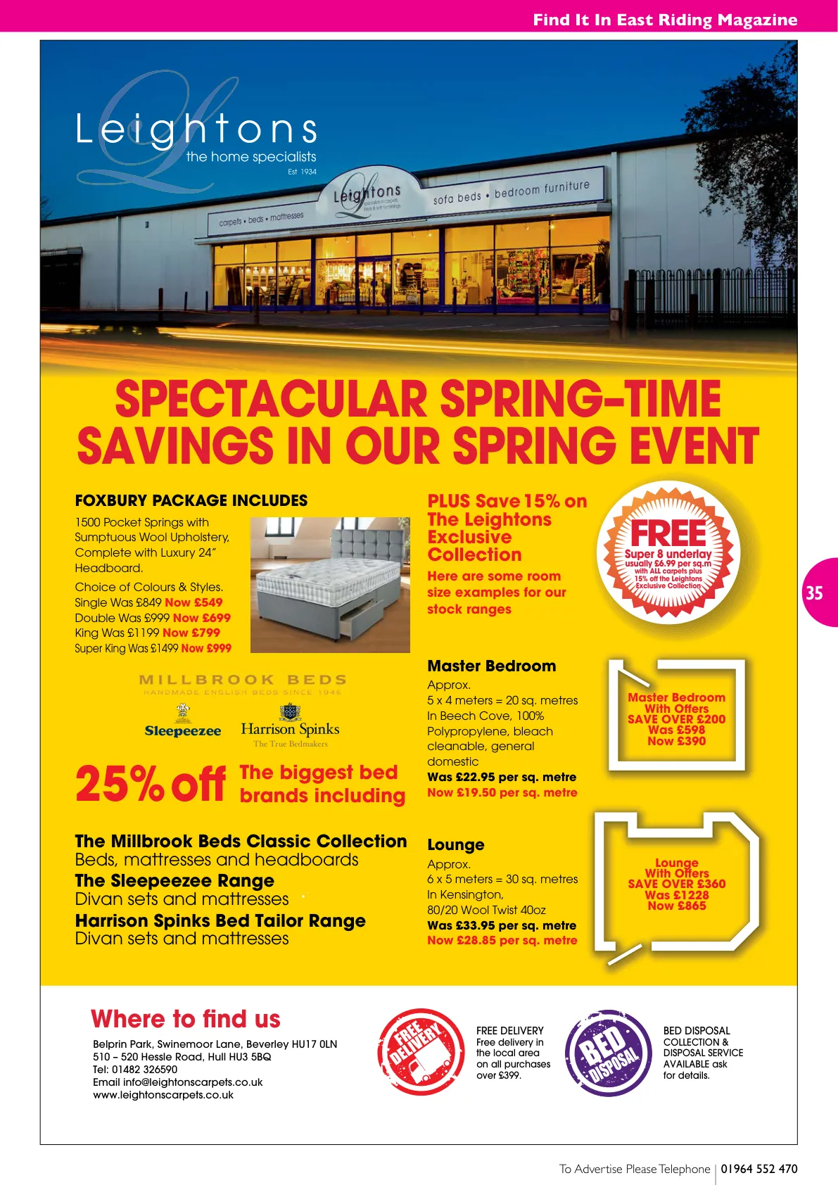 East Riding Magazine — April 2023 — Page 35 of 36