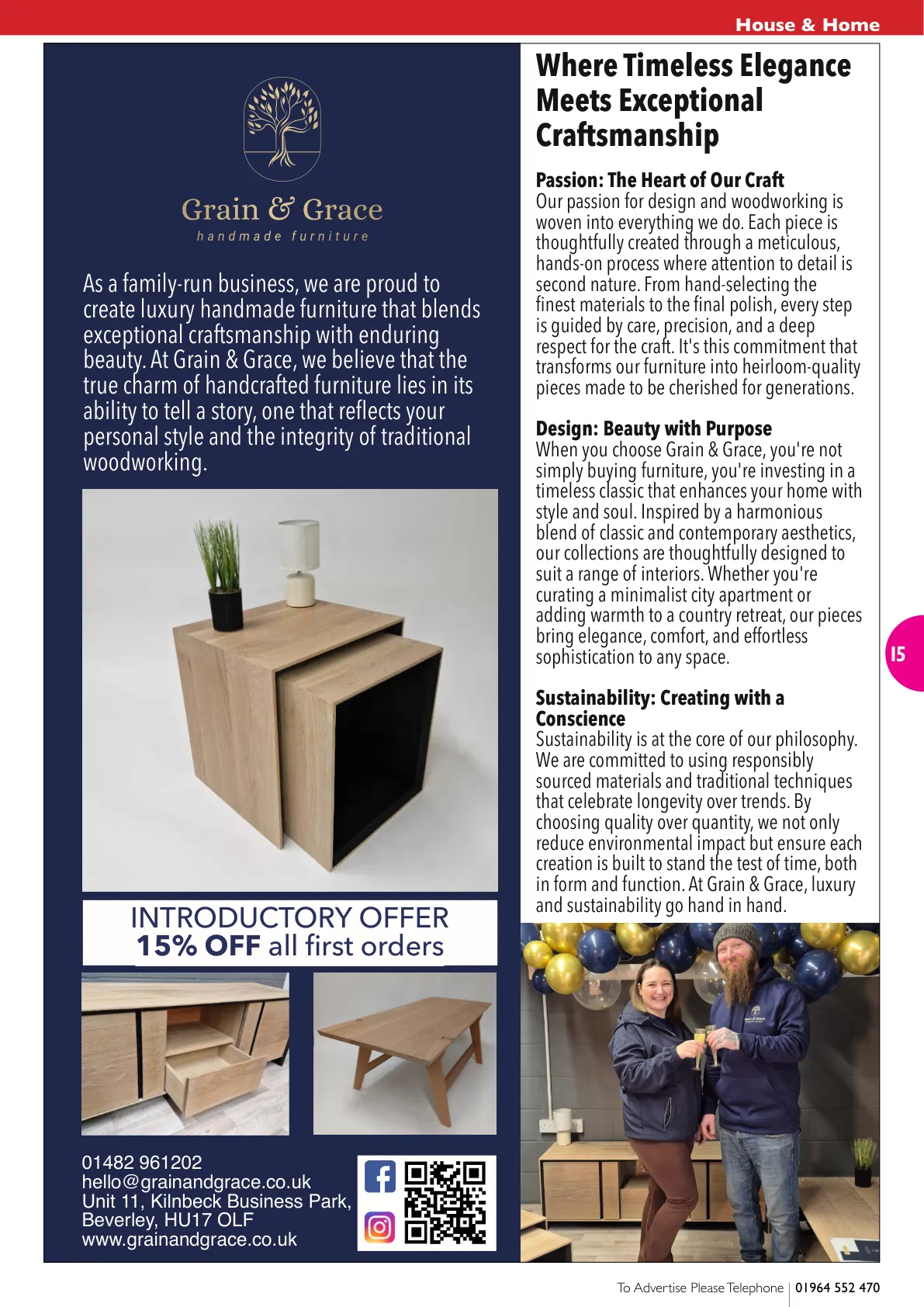 East Riding Magazine — April 2025 — Page 15 of 36