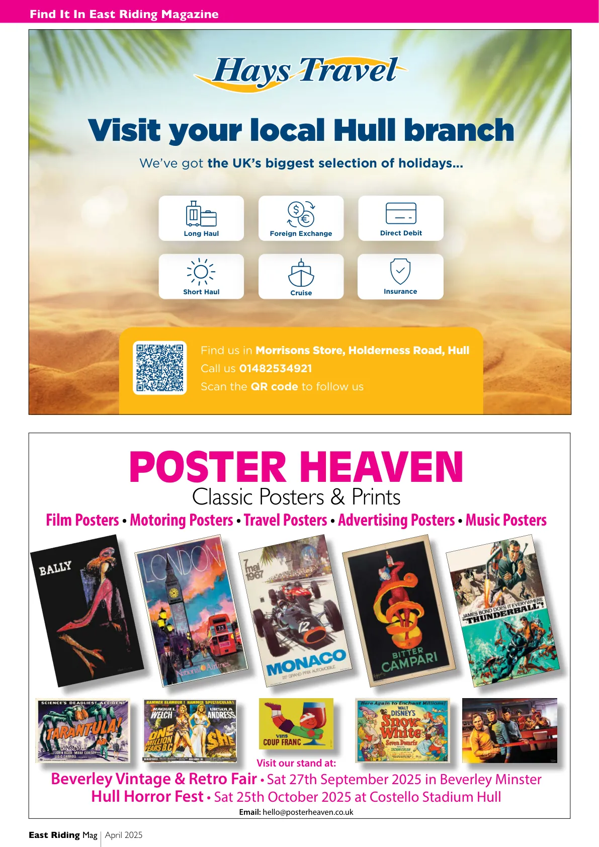 East Riding Magazine — April 2025 — Page 2 of 36