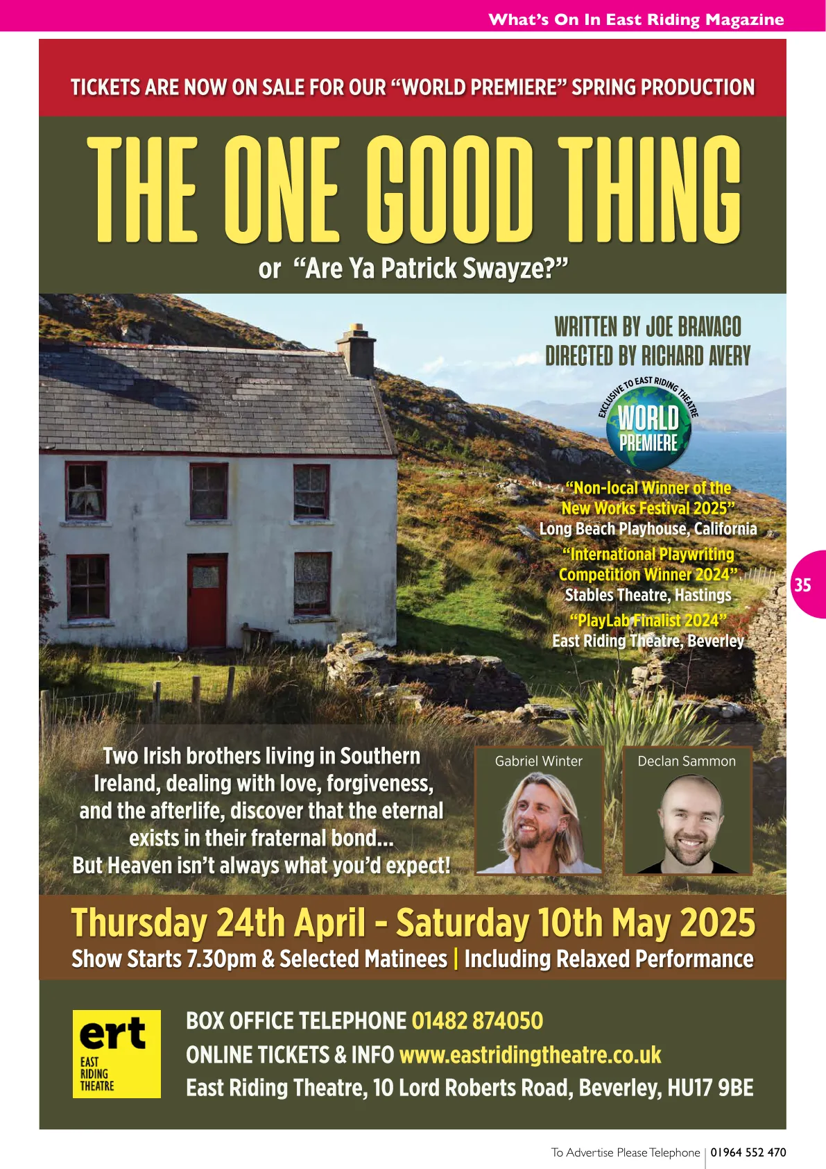 East Riding Magazine — April 2025 — Page 35 of 36