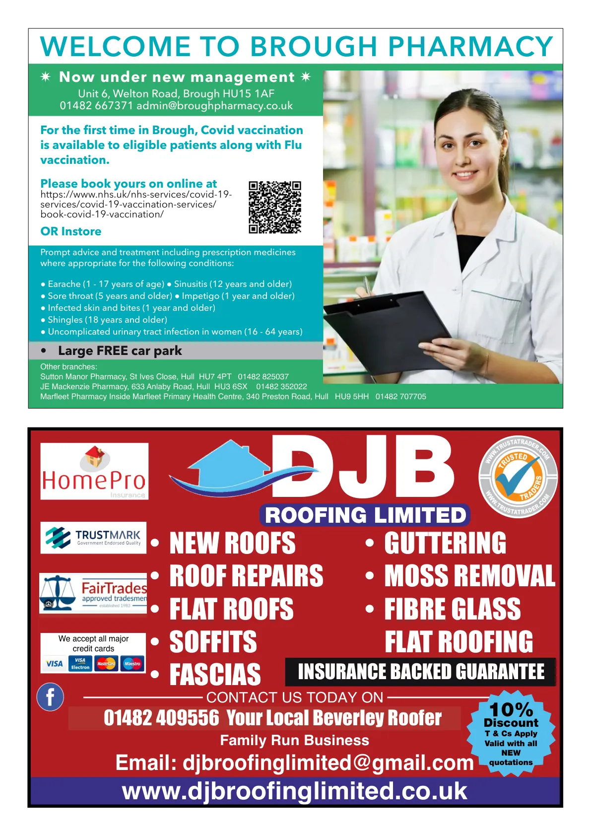 East Riding Magazine — April 2025 — Page 36 of 36