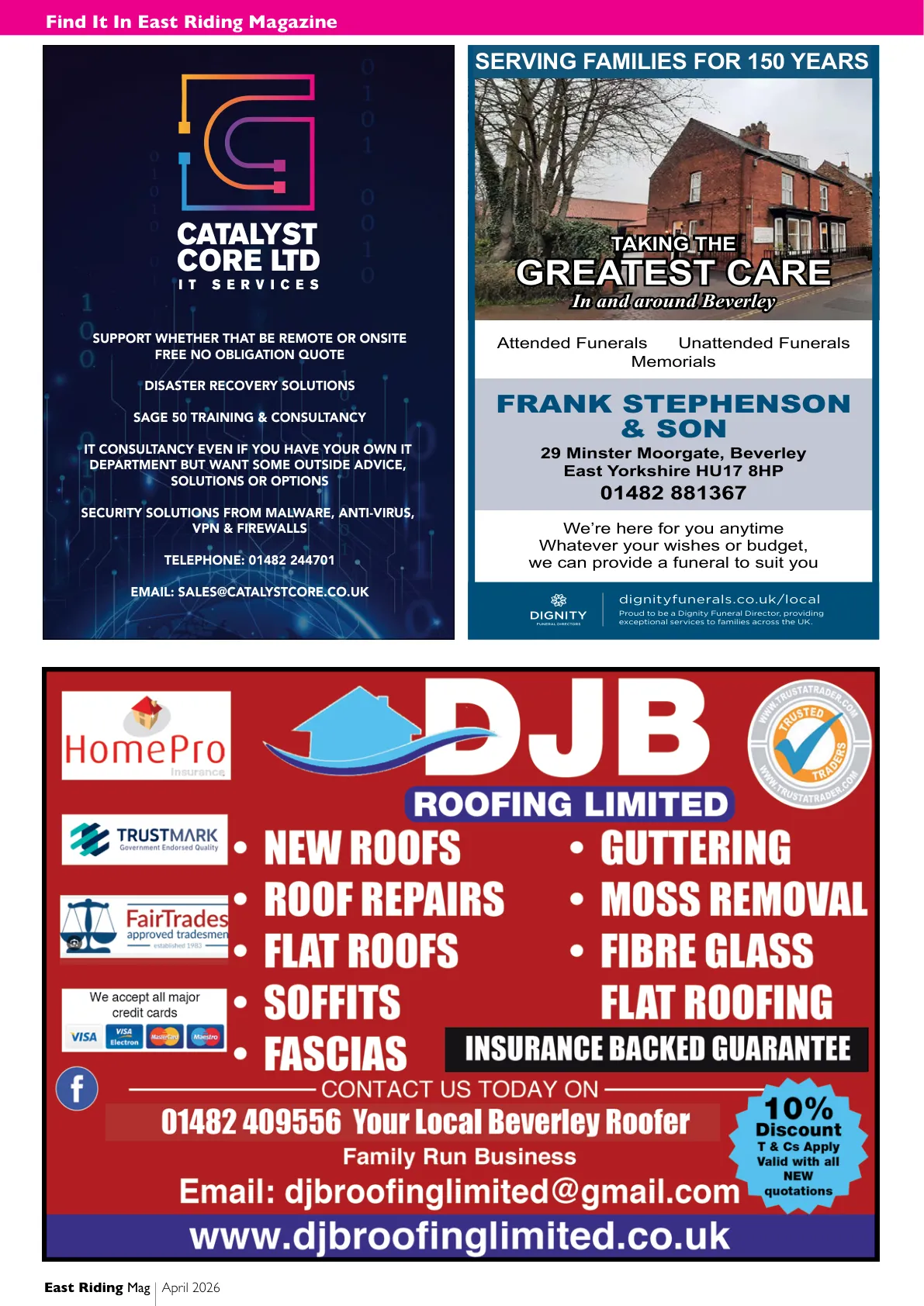 East Riding Magazine — April 2026 — Page 2 of 36