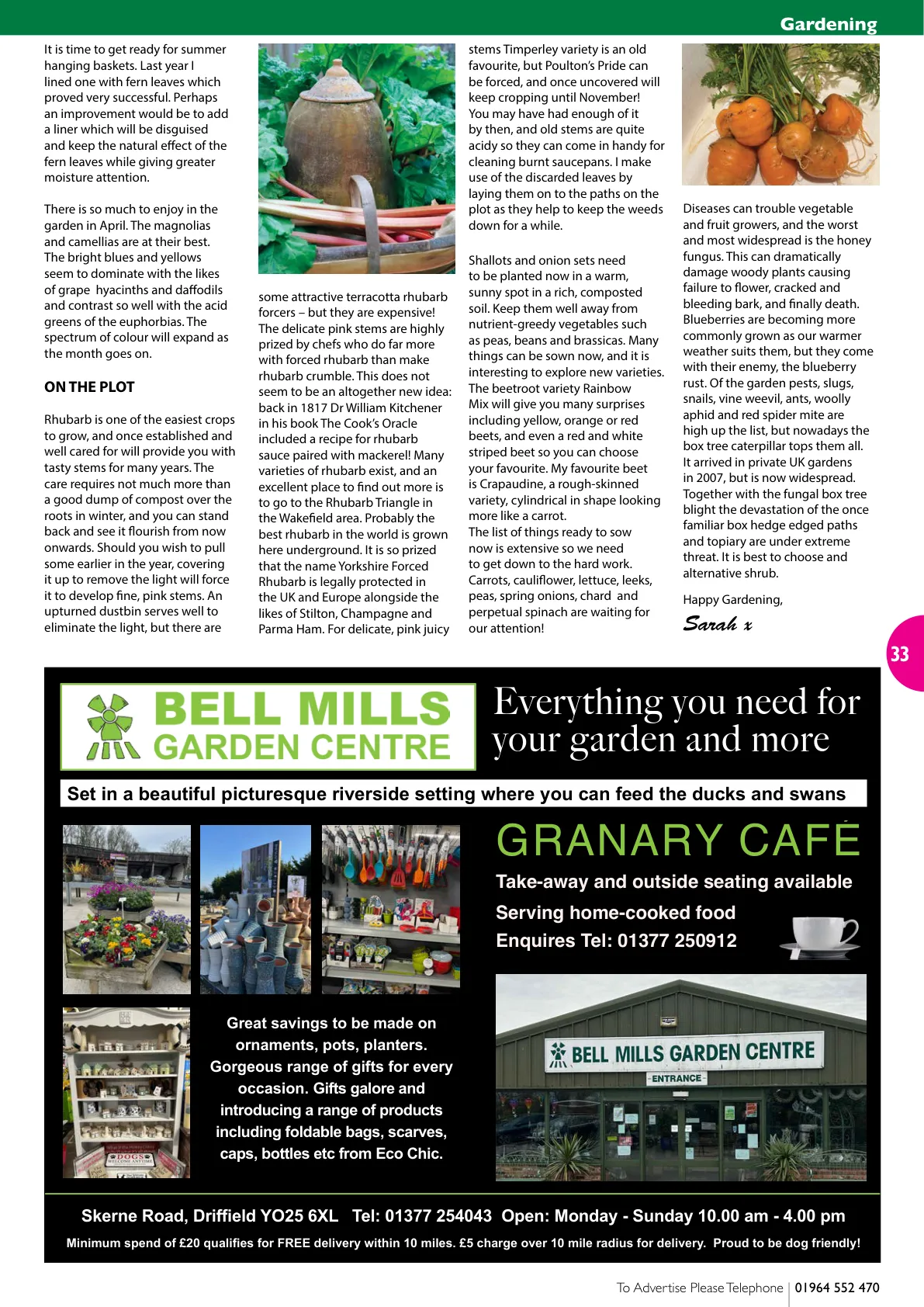 East Riding Magazine — April 2026 — Page 33 of 36