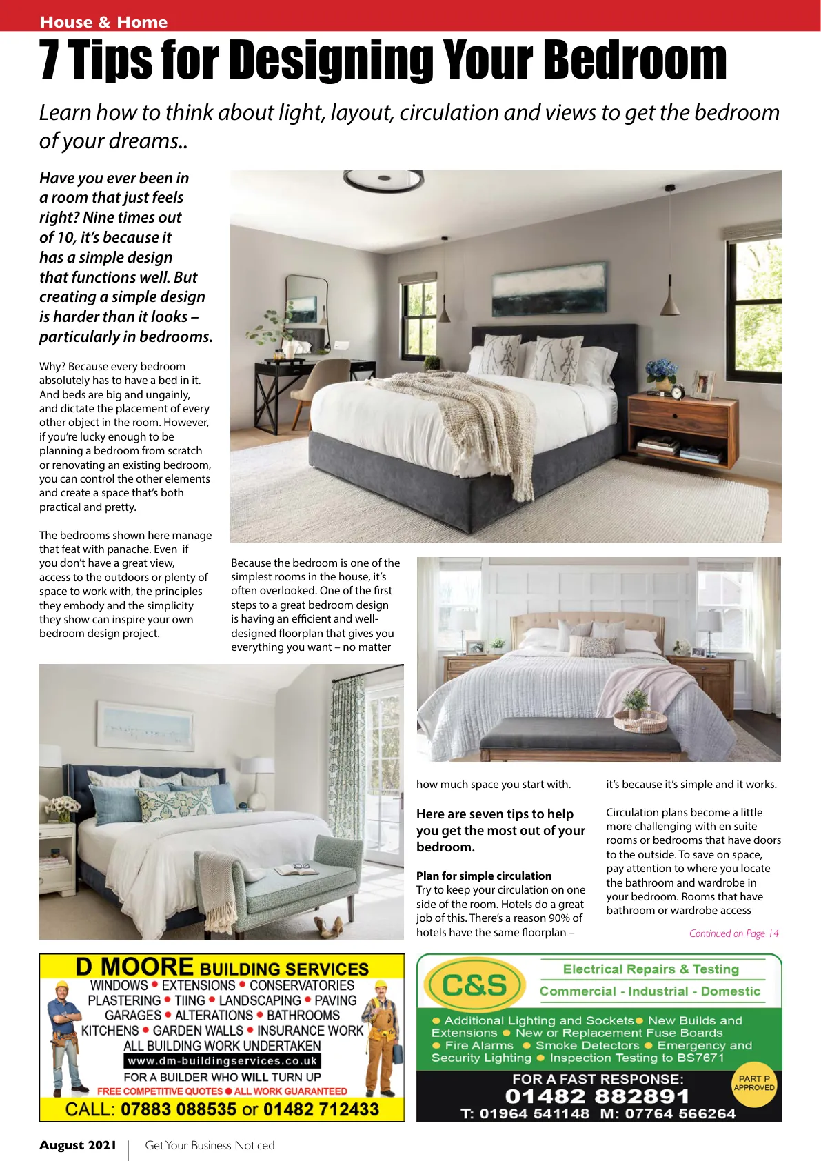 East Riding Magazine — August 2021 — Page 12 of 44