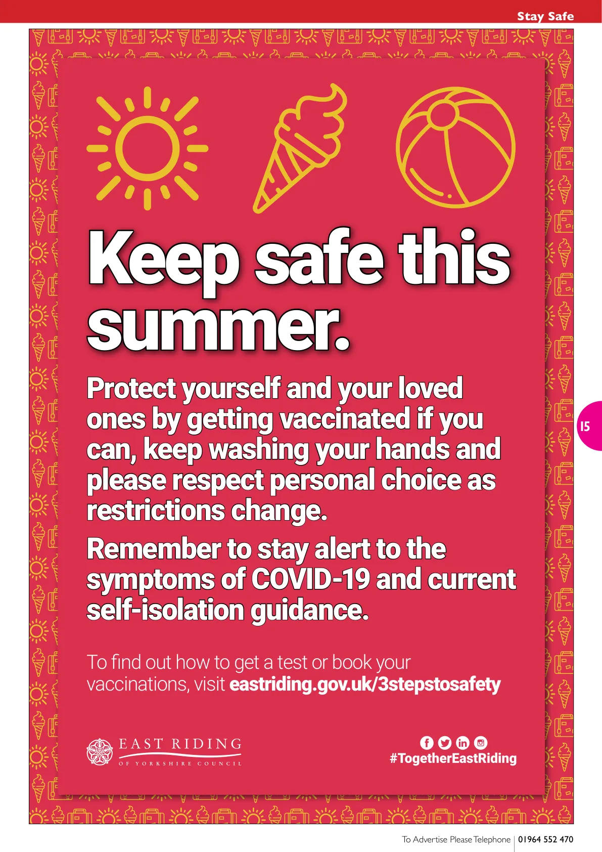 East Riding Magazine — August 2021 — Page 15 of 44