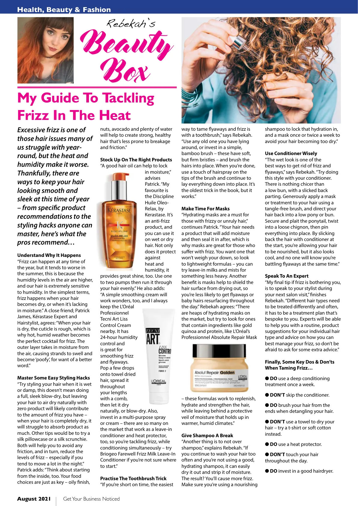 East Riding Magazine — August 2021 — Page 32 of 44